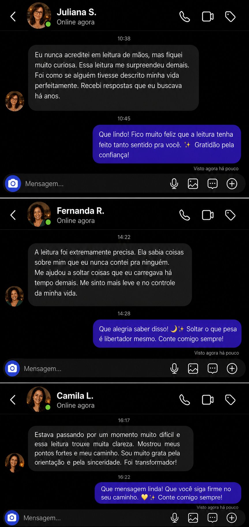 Depoimentos